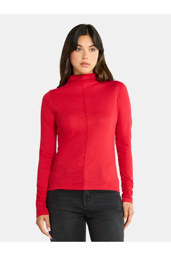 Women's Tissue Weight Turtleneck, Size XS-XXXL