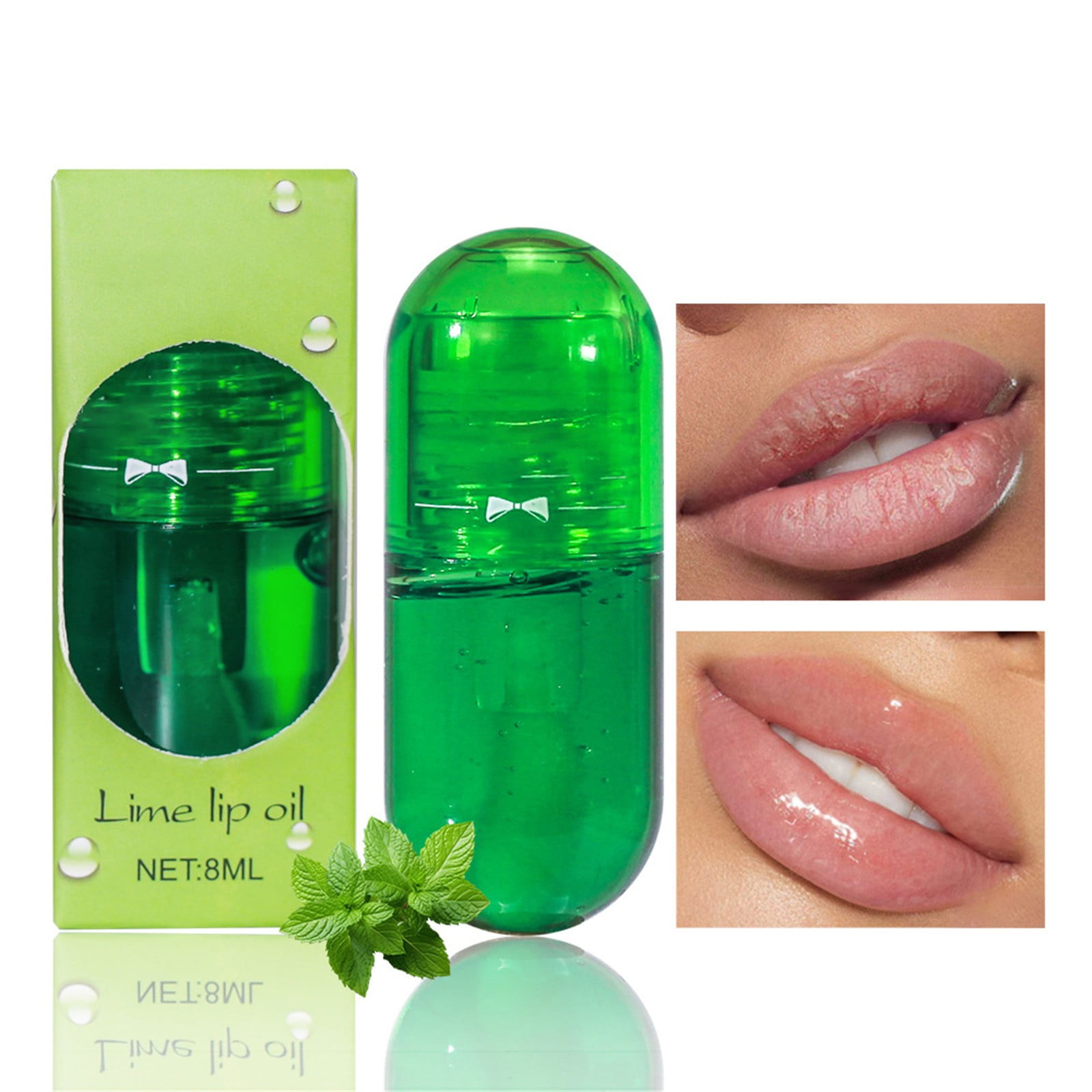 TISUDYE Clear And Translucent Lip Gloss Berry Color And Tender White