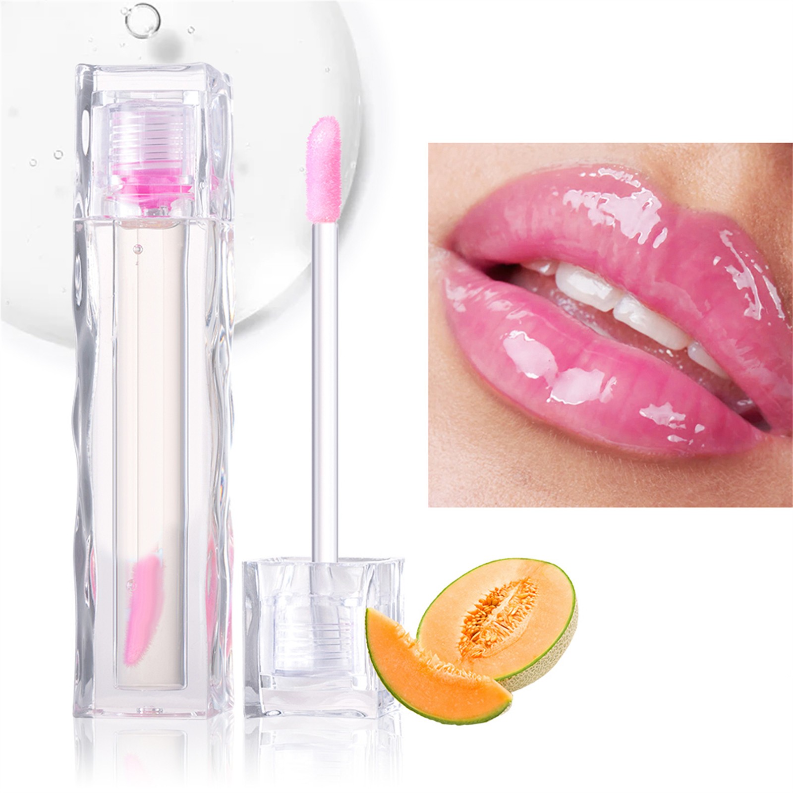 TISUDYE Clearance Fruit Lip Oil Plumping Lip Tint Moisturizing Lip