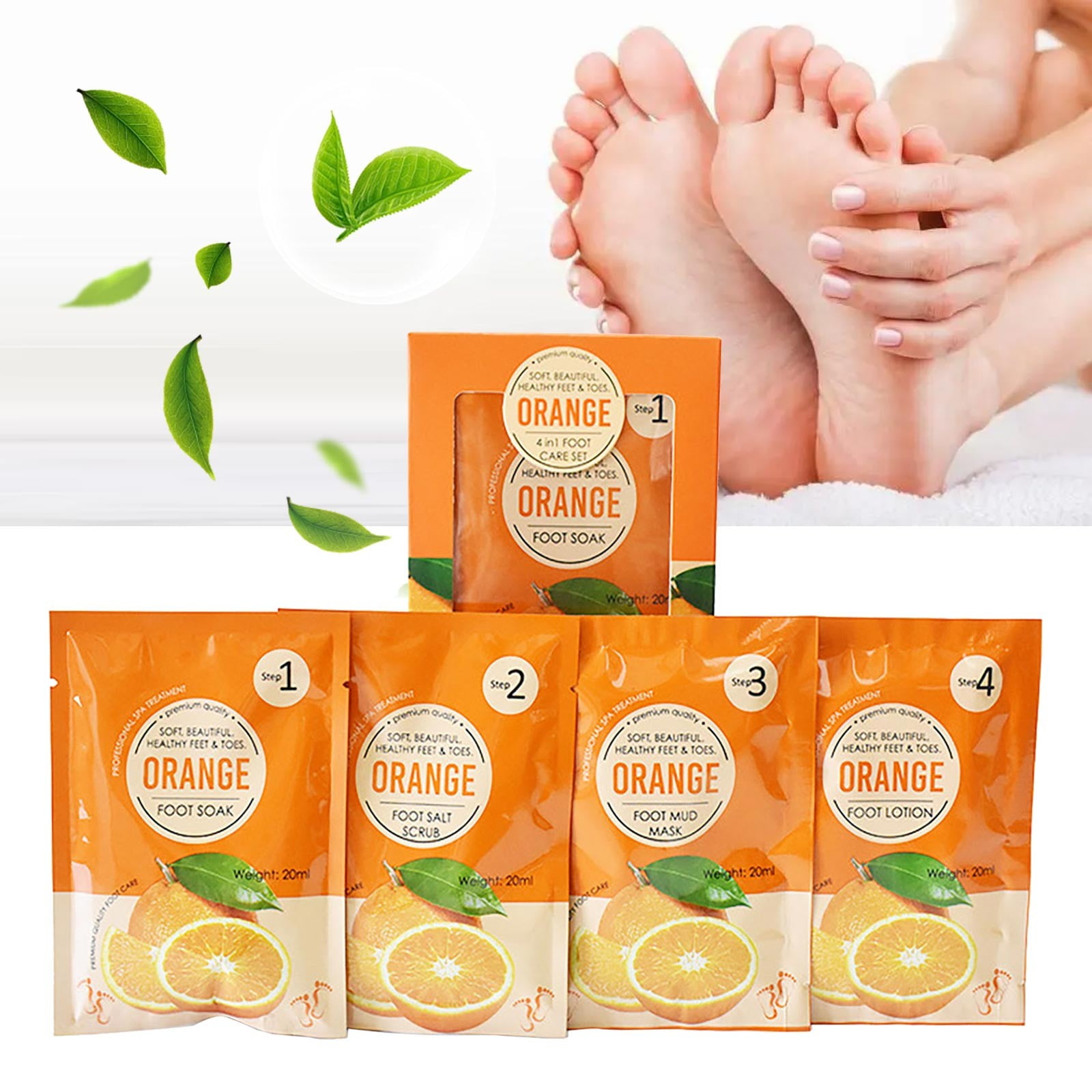 TISUDYE Jelly Pedicure Foot Soak Packets Foot Soak Pedicure Foot Soak