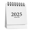 TISUDYE Clearance Mini Desktop Calendar 2025 Calendar 2025 Planner 2025