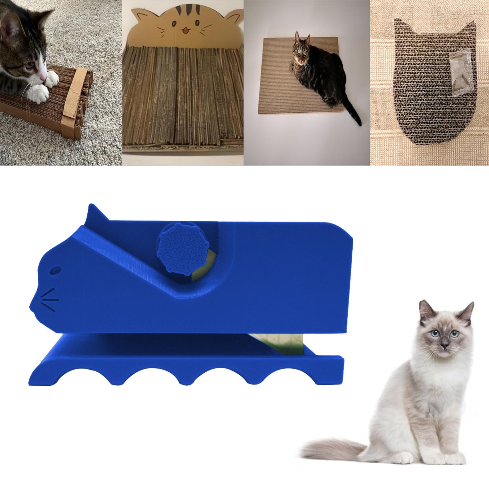 TISUDYE High Precision 3D Printed Cat Scratch Board Paperboard Cutting ...