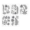 TISUDYE Stencils DIY Decoration 2024 New Giant Reusable Floral Stencil
