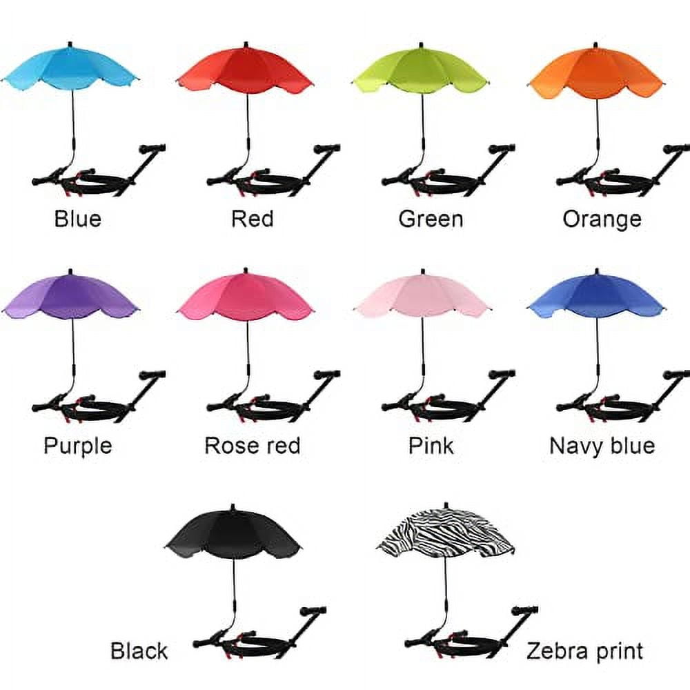 TITA-DONG Chair Umbrella with Clamp, Universal Adjustable Beach Chair ...