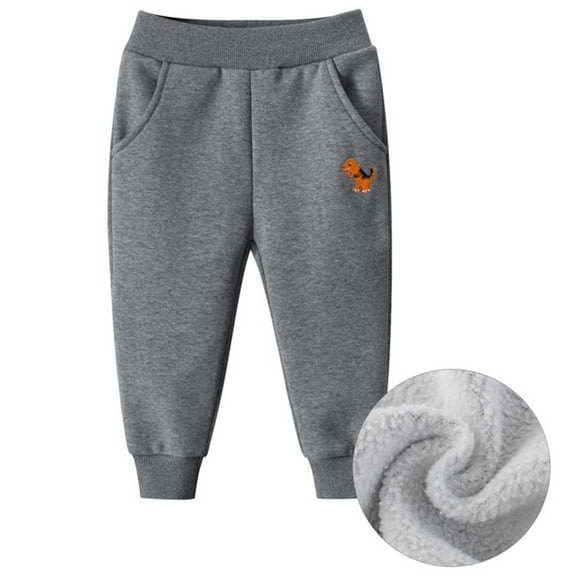 TITAKING Kids's Winter Sweatpants with Fleece Cotton Blend Warm Pants