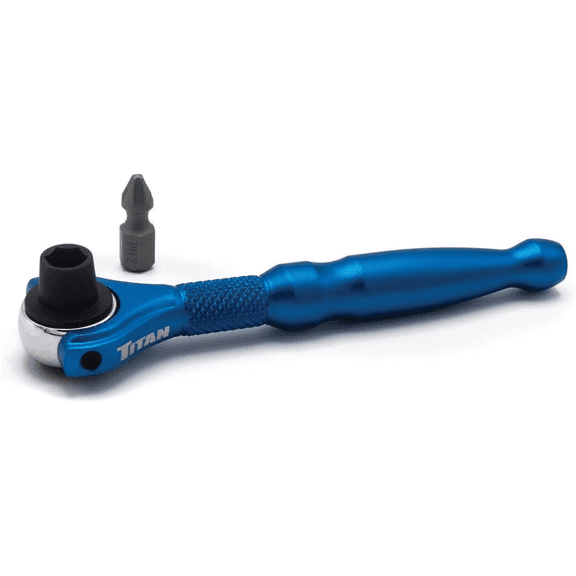 TITAN 1/4 inch Drive Micro Ratchet - Assorted Colors