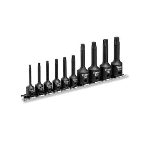 TITAN 10 pc. Impact Torx Bit Socket Set