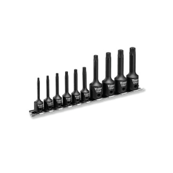 TITAN 10 pc. Impact Torx Plus Bit Socket Set