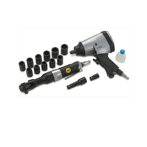 TITAN Air Impact Combo Tool Kit - 19 Piece