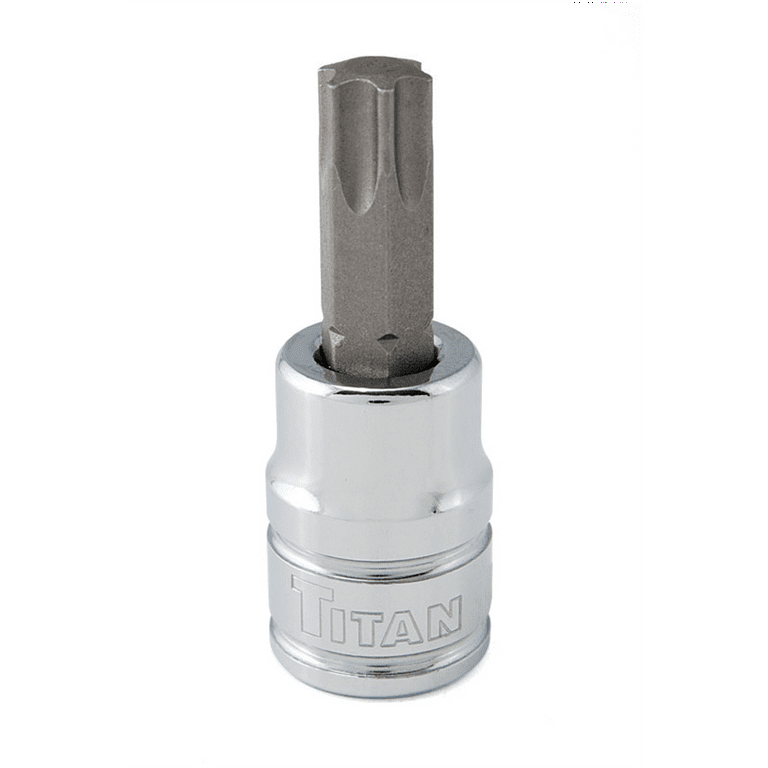 TITAN 3 8 DR T50 TORX BIT SOCKET Walmart