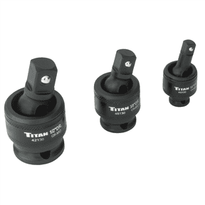 TITAN 3 Pc. Impact Socket Universal Joint S