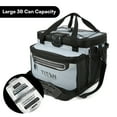 thumbnail image 1 of Titan by Arctic Zone 38-Can 25-Quart Iceless Zipperless Soft Cooler with Ice Blanket, Quarry Gray, 1 of 17