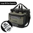 thumbnail image 1 of Titan by Arctic Zone 38-Can 25-Quart Iceless Zipperless Soft Cooler with Ice Blanket, Olive Green, 1 of 16