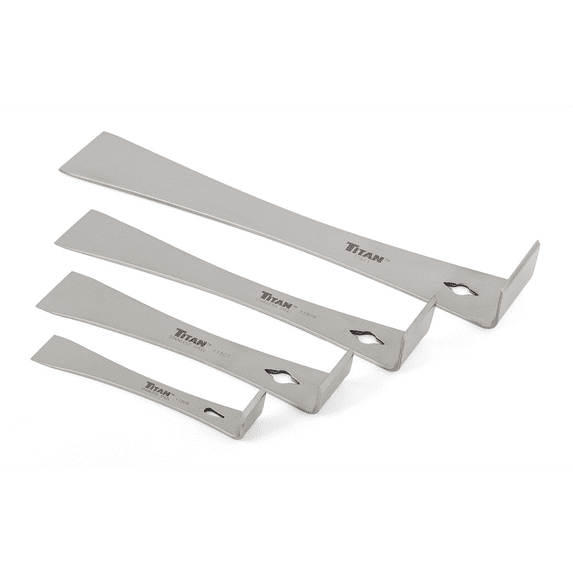 TITAN 4-PC STAINLESS STEEL PRY BAR SET