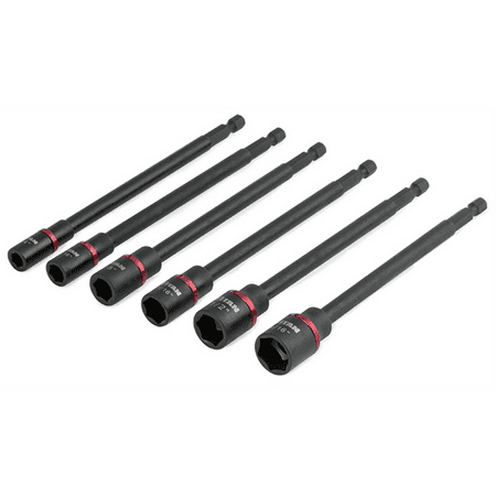 TITAN 6-PC 6" SAE IMPACT NUT DRIVER SET