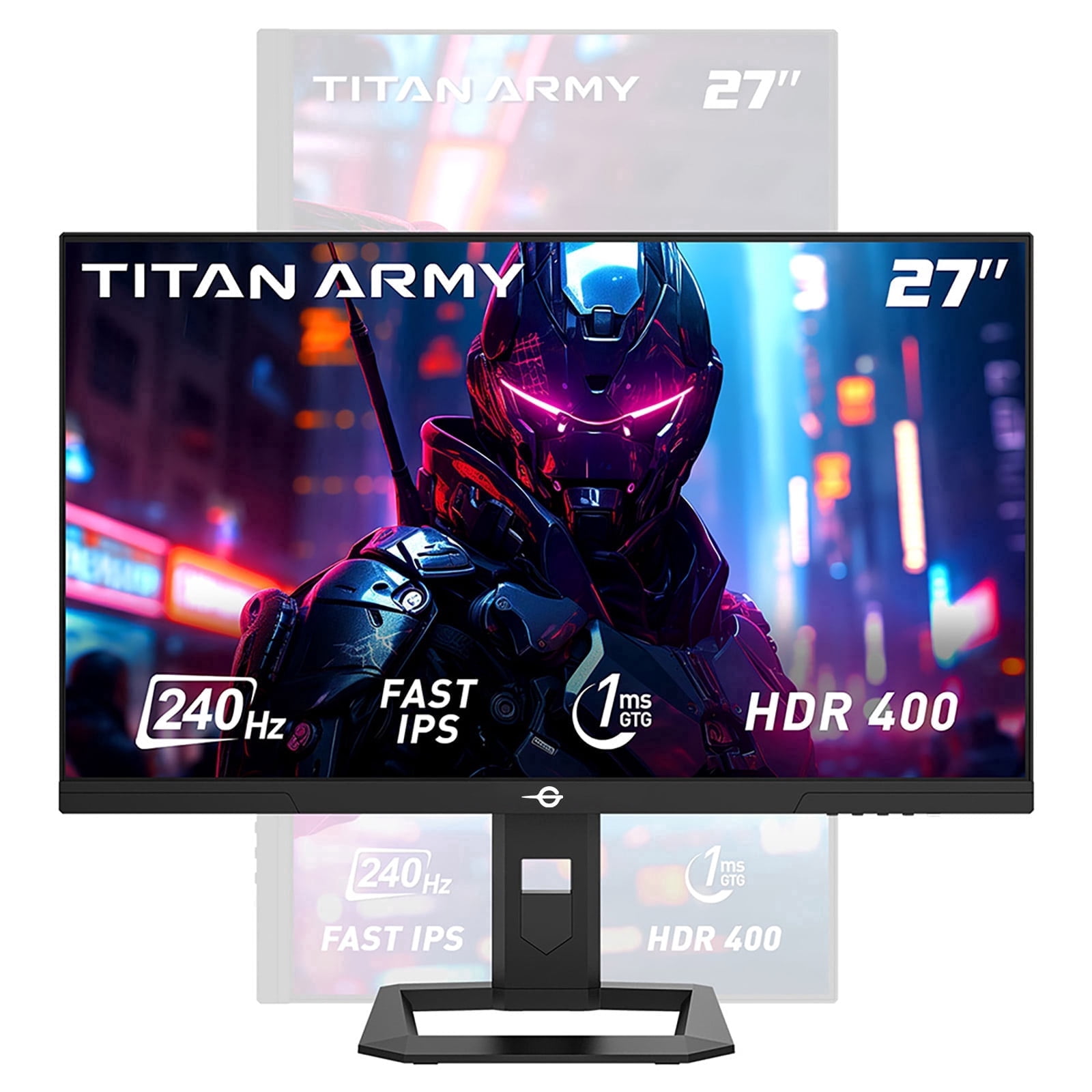 TITAN ARMY 27 Inch 240Hz 1440P Gaming Monitor, QHD Computer