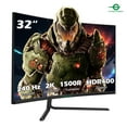thumbnail image 1 of Curved Gaming Monitor TITAN ARMY 32inch 2560x1440 VA, 240Hz 1ms Adaptive Sync HDR400 Low Blue Light, 1 of 14