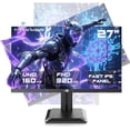 thumbnail image 1 of TITAN ARMY Gaming Monitor 27 Inch, 4K@160Hz, FHD@320Hz, Fast IPS 1ms HDR400, Adaptive-Sync, 135% sRGB, PC Monitor Home Office Movies-P2712V, 1 of 21
