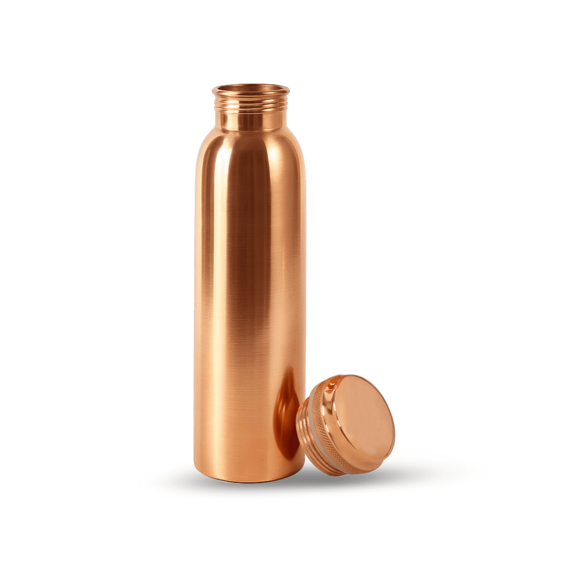 TITAN INTERNATIONAL Copper Bottle | Copper Water Bottle for Drinking | BPA Free & Leak Proof | Easy to Carry | Suitable for Yoga, School & Office - 1000ml / 32 Oz