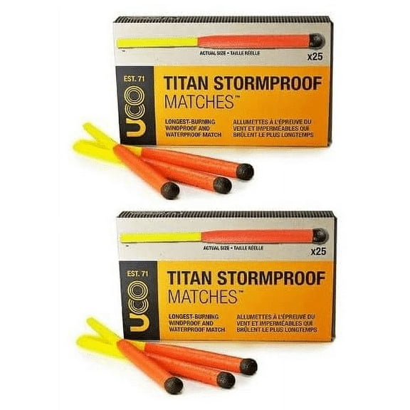 TITAN STORMPROOF MATCHES REFILL 2 PACKS