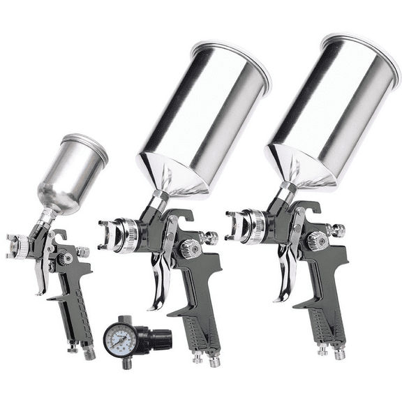TITAN Spray Gun Kit 4 Pc. Hvlp Gravity Feed