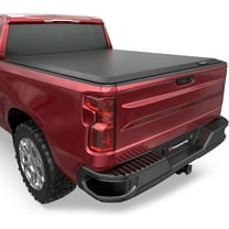 TITANICMOTOR 5.7FT 67.4Inch Soft Roll Up Truck Bed Tonneau Cover for 2009-2024 Dodge Ram 1500 Fleetside Without Ram Box