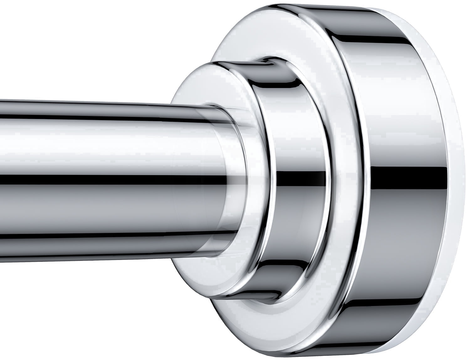 TITGIPE No Drill Telescopic Shower Curtain Rod 32-80" Adjustable Spring ...