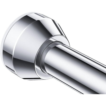 TITGIPE No hole telescopic shower curtain rod | 27-76 inches adjustable anti-skid spring rod | stainless steel rust resistance design | bathroom upgrade artifact no hole telescopic bath curtain rod