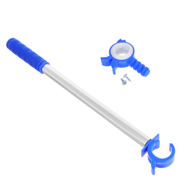 TITINICE 1 Set Blind Stick For Window Shades Metal Rod Shape Blue Indoor Use