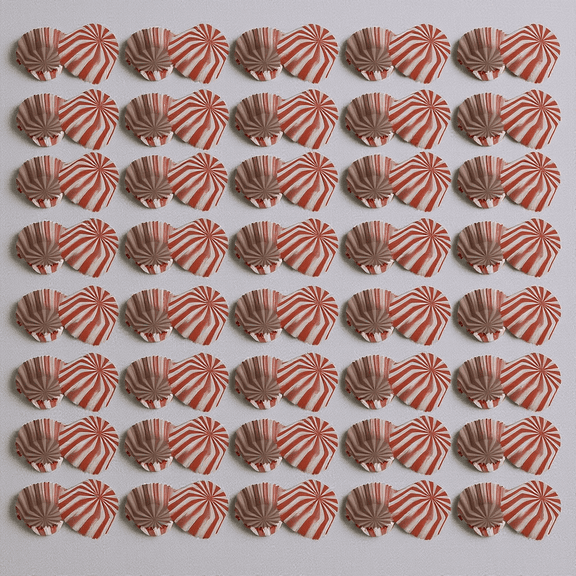 TITINICE 100Pcs Paper Muffin Liners with Red and White pes for Oven Baking and Serving
