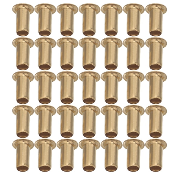 TITINICE 100 Pieces Small Hollow Copper Eyelets for Jewelry Making, Craft Projects, and Shoe Decoration Accessories