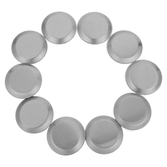 TITINICE 10Pcs Kitchen Sink Hole Covers Stainless Steel Countertop Hole Caps for Home Use