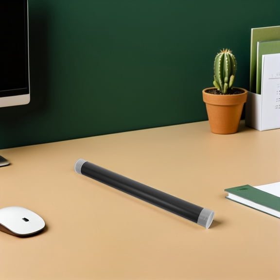 TITINICE 10Pcs Portable Black Plastic Mailing Tubes with Caps for Event Poster Transport and Office Document Storage