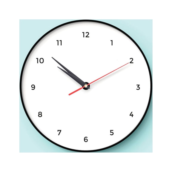 TITINICE 10Sets Classic Black Clock Pointer Replacement Made of Durable Aluminum Material