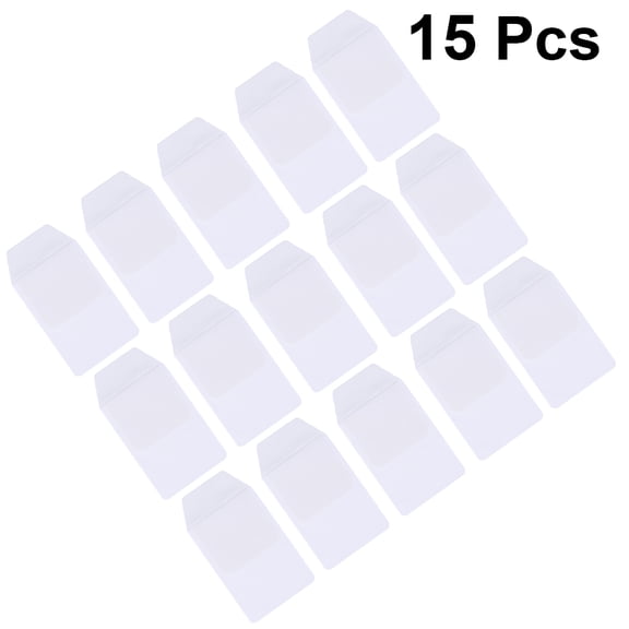 TITINICE 15Pcs PVC Pen Protector for Pocket White Leakproof Design for Office Uniforms