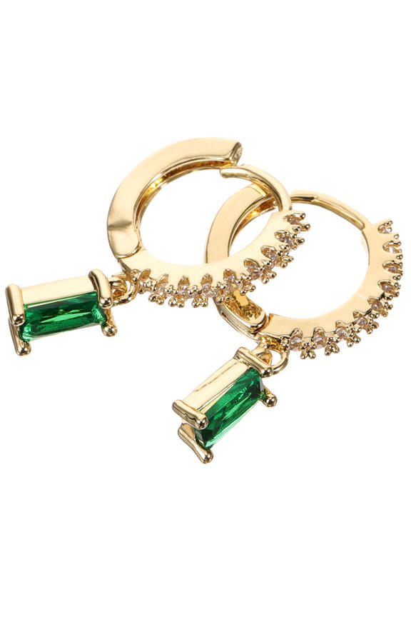 1Pair Durable Metal Earring Charms Golden for DIY Custom Jewelry and Craft Projects