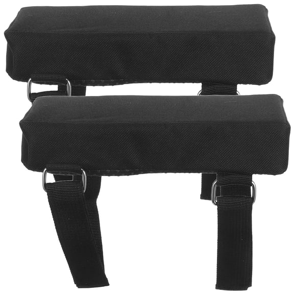 TITINICE 1Pair Fitness Protective Squat Pad Set for Machines with Shoulder Relief and Nonslip Base Black