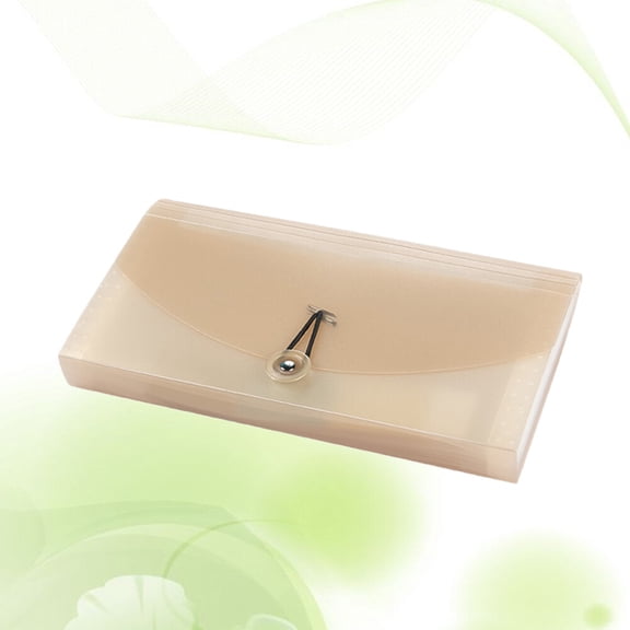 TITINICE 1Pc Expanding Accordion File Folder Made of PP Material with Elastic Band for Office Use