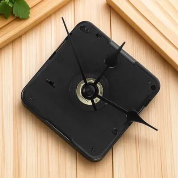 TITINICE 1Set Black Clock Movement Replacement Kit Battery Powered for DIY Wall and Desk Clock Projects