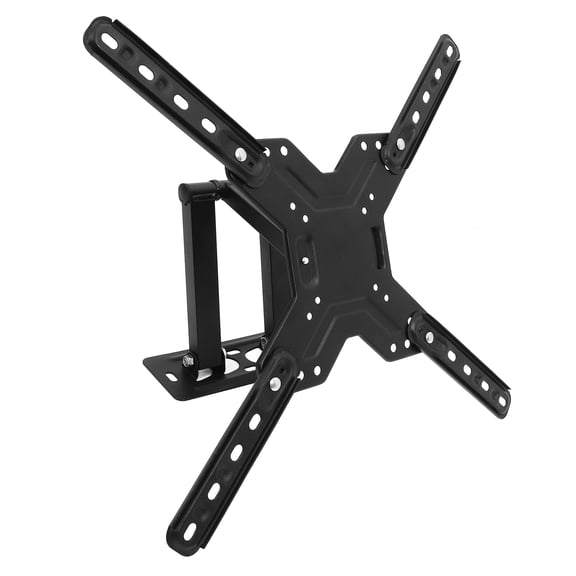 TITINICE 1Set Sturdy Black Wall Mount TV Bracket for Home Adjustable Viewing
