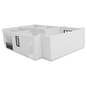 TITINICE 1 Set Realistic 1:25 Model Kit for Apartment Layouts and Architectural Model Building