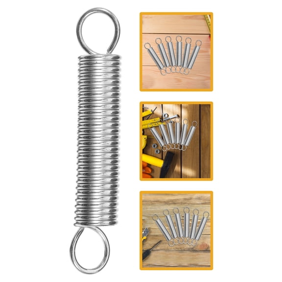 TITINICE 20Pcs Durable Stainless Steel Compression Springs with Hook for DIY and Repair Projects