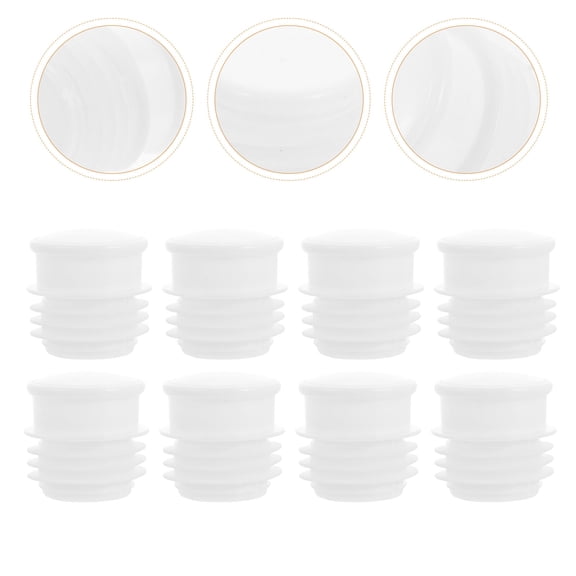 TITINICE 20Pcs White Plastic Bottle Stopper Reusable Insulated Bottle Plug Universal Style for Bottles
