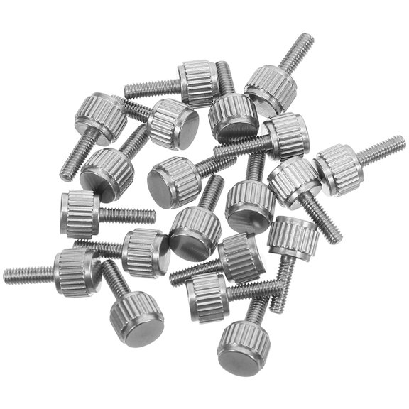 TITINICE 20Pcs Stainless Steel Knurled Thumb Screws for Precise Caliper Tool Measurement Adjustments