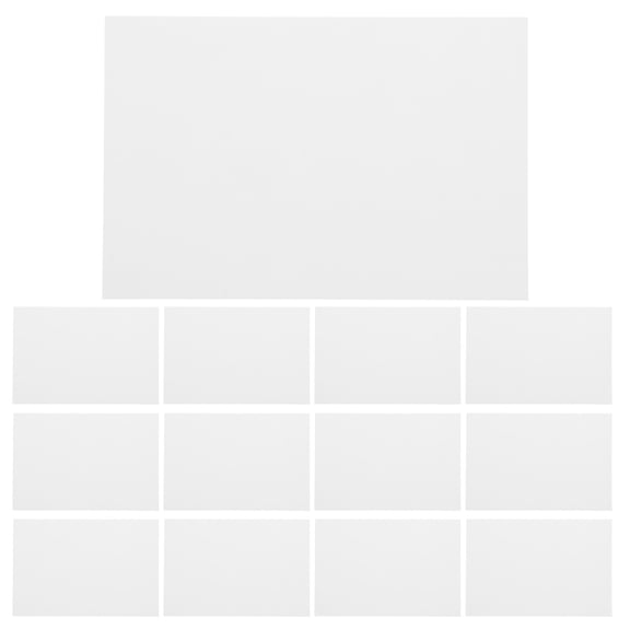 TITINICE 25Pcs Heavyweight White Cardstock Paper for Crafting and Table Number Use