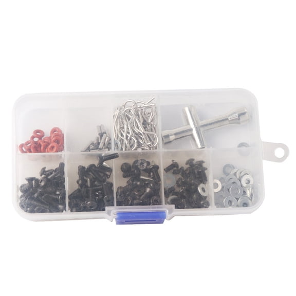 TITINICE 270Pcs D3 Screw Kit for Rc Cars Stainless Steel Assorted Color Screws