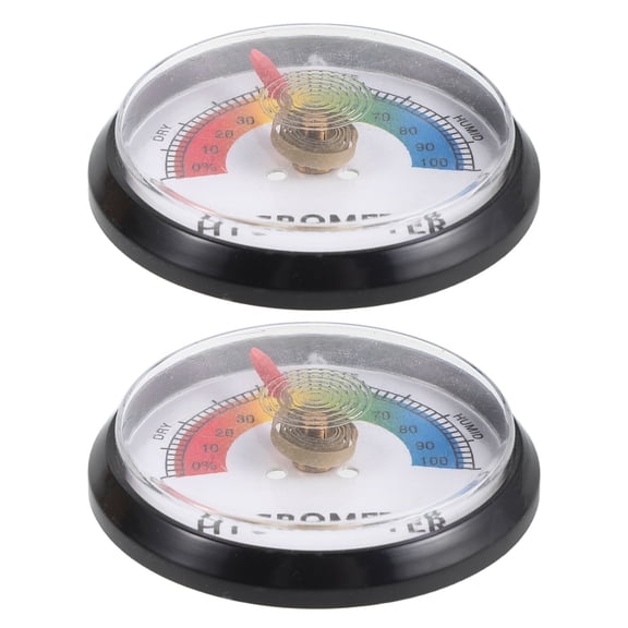 TITINICE 2-Pack Precise Terrarium Humidity Meter for Bearded Dragons, Lizards, Snakes, and Reptile Tanks