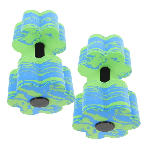 TITINICE 2Pcs Aqua Weights for Pool Exercise Eva Floating Dumbbells for Strength and Flexibility Training