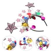 TITINICE 2pcs Festive Five Pointed Star Headband for New Year Party Gatherings