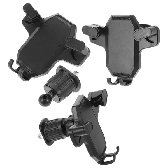 TITINICE 3Pcs Black Universal Air Vent Phone Holder Car Mount Secure Stable Grip for Dashboard Use